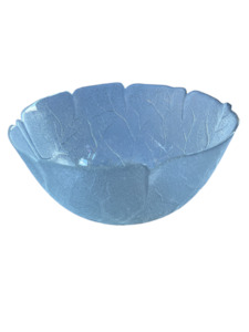 Large Glass Salad Bowl