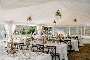 Silk Roof Lining Marquee