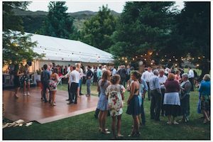 Marquee and tent hiring: Wooden Dance Floor