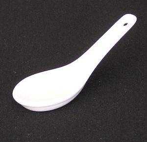 Flat Asian Spoon