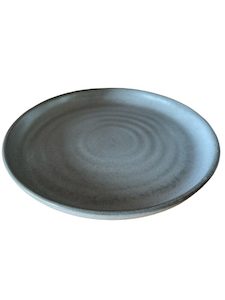 Grey Smoke Entree Plate