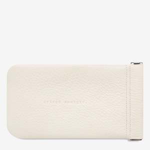 Clothing: Status Anxiety Keepsake Sunglasses case - Chalk