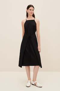 Clothing: Kowtow Ingrid Apron Dress - Black