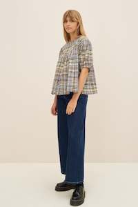 Clothing: Kowtow Frances Top - Vista Check