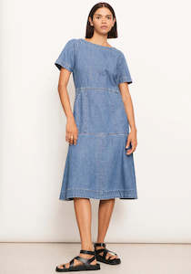 Pol Raydel Denim Dress - Light Wash