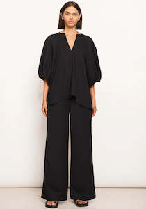 Clothing: Pol Sake Top - Black