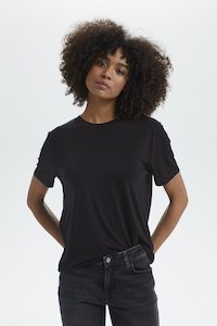 Saint Tropez Adelia Regular T Shirt - Black