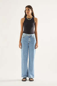 Outland Denim Ren High Flare Jean - Era Blue