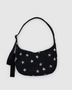 Baggu Medium Nylon Crescent Bag - Stars