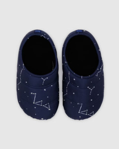 Baggu Puffy Slippers - Constellation Midnight