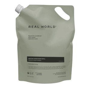 Real World Restore Conditioner Refill - Kōwhai and Lemon Verbena