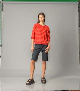 Clothing: Non Weekend Top - Scarlet Orange