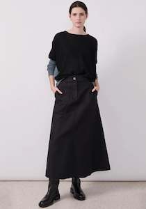 Pol Velo Skirt - Black