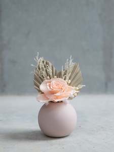 Peach Glow Boban Vase