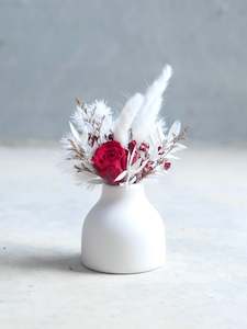 Coastal Christmas Mini Vase