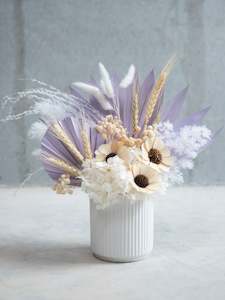 Lilac Daisy Dream Vase