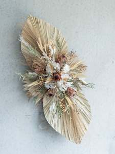 Dried flower: Earthy Whisper Wall Arrangement