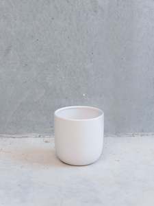 Medium White Vase