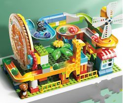 Automotive component: 185Pcs Turntable Construction Building Slid Blocks Toy for Kids Gift birthday