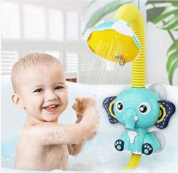 Automotive component: Cute Elephant Bath Toy - Electric Automatic Water Pump with Hand Shower