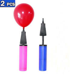 Automotive component: 2pcs Balloon Pump Hand Held, Inflator Air Pump for Latex Balloons Exercise Balls