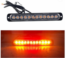 Automotive component: Truck Side Light Ultra-thin Side Flashing Light Strobe LightSignal Warning Light