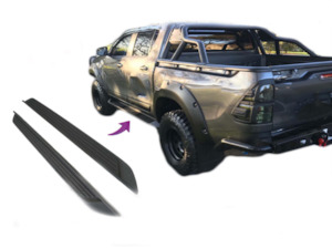 TOYOTA HILUX SIDE STEPS Running Board Nerf Bar 2015-2024 REVO