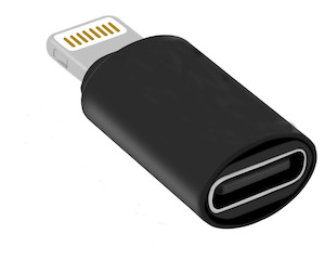 USB C Female to Lightning Male Charging Converter, Type C to Lighting Adapter