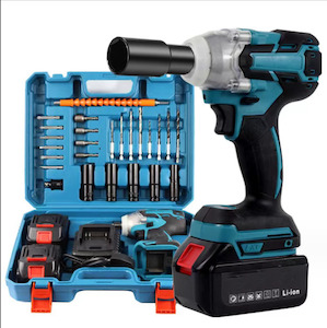 21V 1/2 inch Brushless  Impact Wrench  Lithium battery wrench electric drill