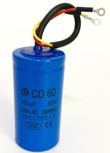 CD60 300UF 250UF heavy duty electric motor starting capacitors Motor start capacitor