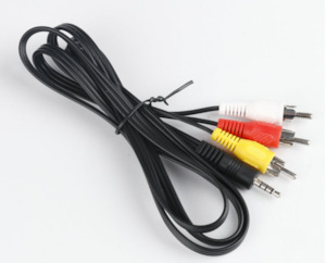 RCA Cable One Point Three RCA 3.5mm Jack Adapter AV Cable for DVD