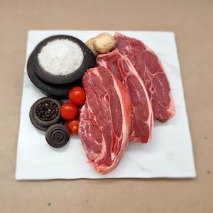 Minted Lamb Shoulder Chops