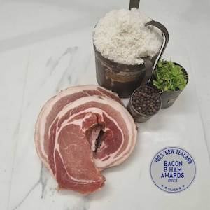 Dry Cured shoulder Bacon-Silver Award Winner