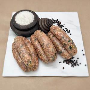 Butchery: Pork & Watercress Sausage