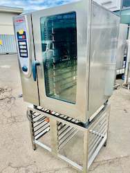 Equipment repair and maintenance: RATIONAL SCC101 ELECTRIC 10 TRAY SELF-CLEANING COMBI OVEN WITH STAND AND WARRANTY