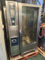 RATIONAL SCCWE202G 40 Tray Gas Combi Oven With Trolley And Warranty