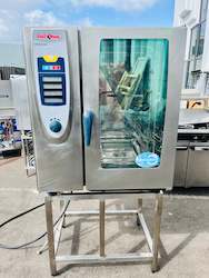 Equipment repair and maintenance: Rational SCC101 10 Grid Electric Combi Oven With Stand And Warranty