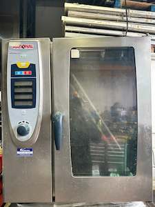 Equipment repair and maintenance: Rational SCC101 Electric 10 Tray Self-Cleaning Combi Oven With Stand And With Warranty