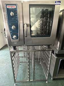 Rational CMP61 Electric CombiMaster Plus 6 tray Electric Combi Oven With Stand, …