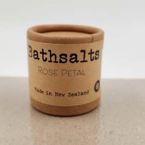 Rose bath salts