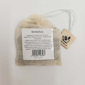 Bag or sack manufacturing - textile: Reusable Tea Bag (Anxietea)