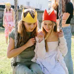 Cotton Crowns (6 Reusable Party Hats)