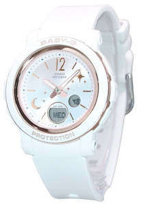 Casio Baby-G Moon And Star Series Analog Digital White Dial Quartz BGA-290DS-7A …