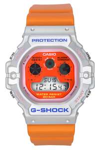 Watch: Casio G-Shock Euphoria Series Digital Orange Resin Strap Quartz DW-5900EU-8A4 200M Men's Watch