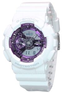 Watch: Casio G-Shock Seasonal Collection 2023 Analog Digital Purple Dial Quartz GA-110WS-7A Men's Watch