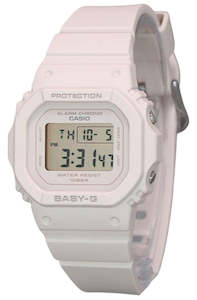 Watch: Casio Baby-G Digital Beige Pink Resin Strap Quartz BGD-565U-4 Women's Watch