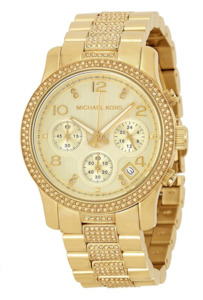 Michael Kors GOLD-TONE STAINLESS STEEL LADIES WATCH MK5826