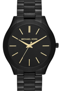 Watch: Michael Kors Slim Runway Black Dial MK3221 Women's Watch