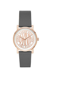 Watch: DKNY Women's Soho Gray Leather Watch NY2764