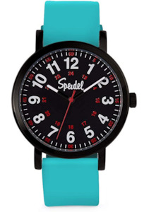 Speidel Original Scrub Watch - Medical Nurse Watch Black Dial